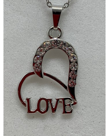 PARURE COEUR LOVE STRASS