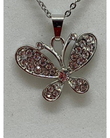 PARURE PAPILLON STRASS