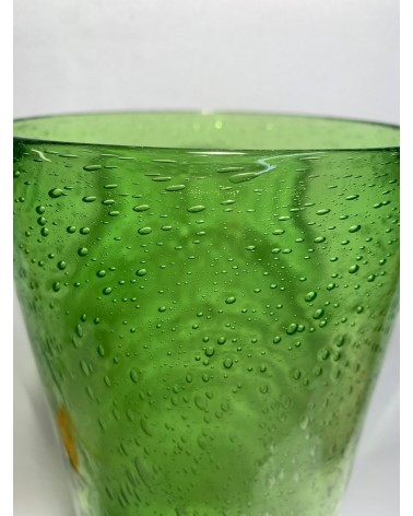 maxi vase bullé vert